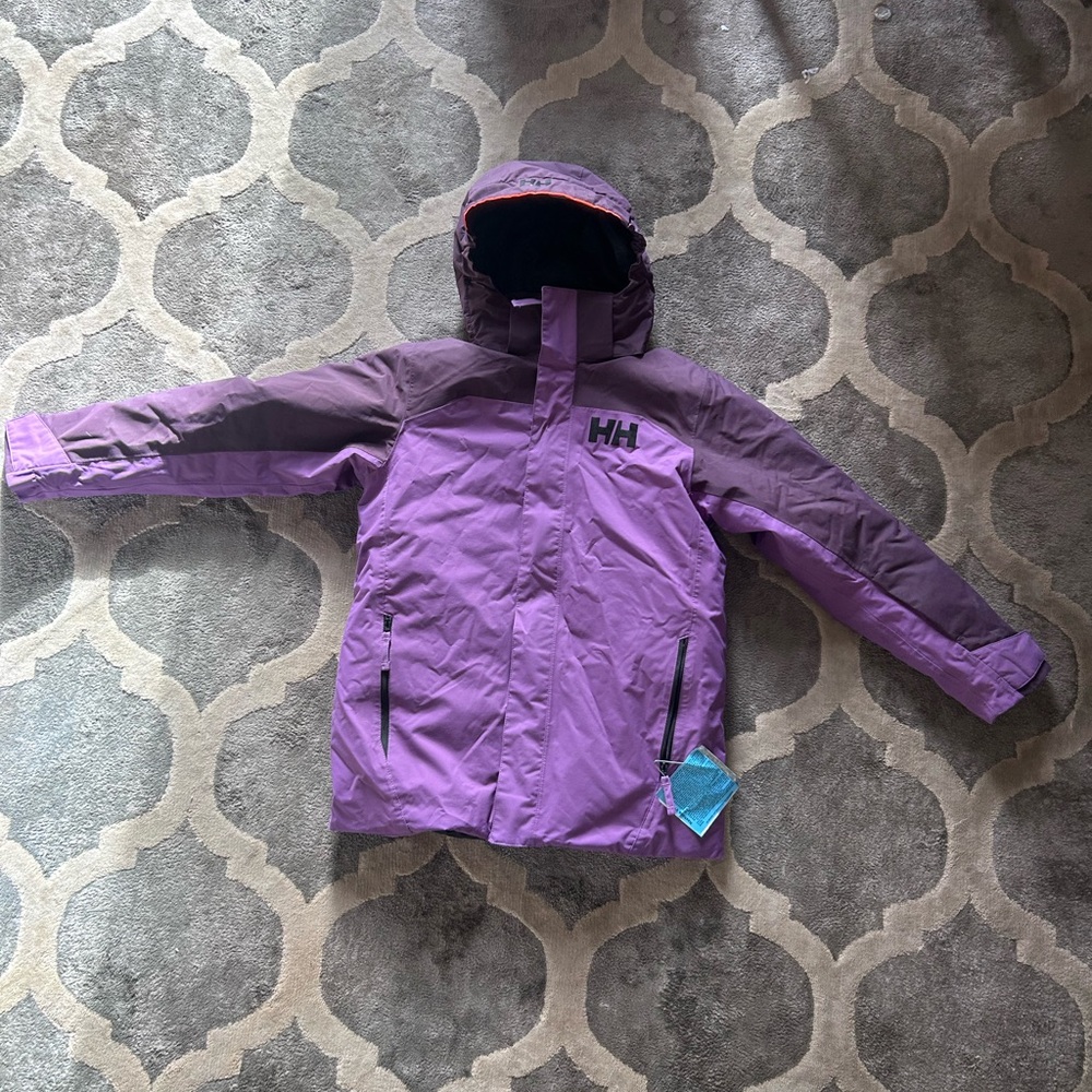 Helly Hansen Summit Bibs and Legend Jacket Set — Kids 12 - Picture 7 of 12